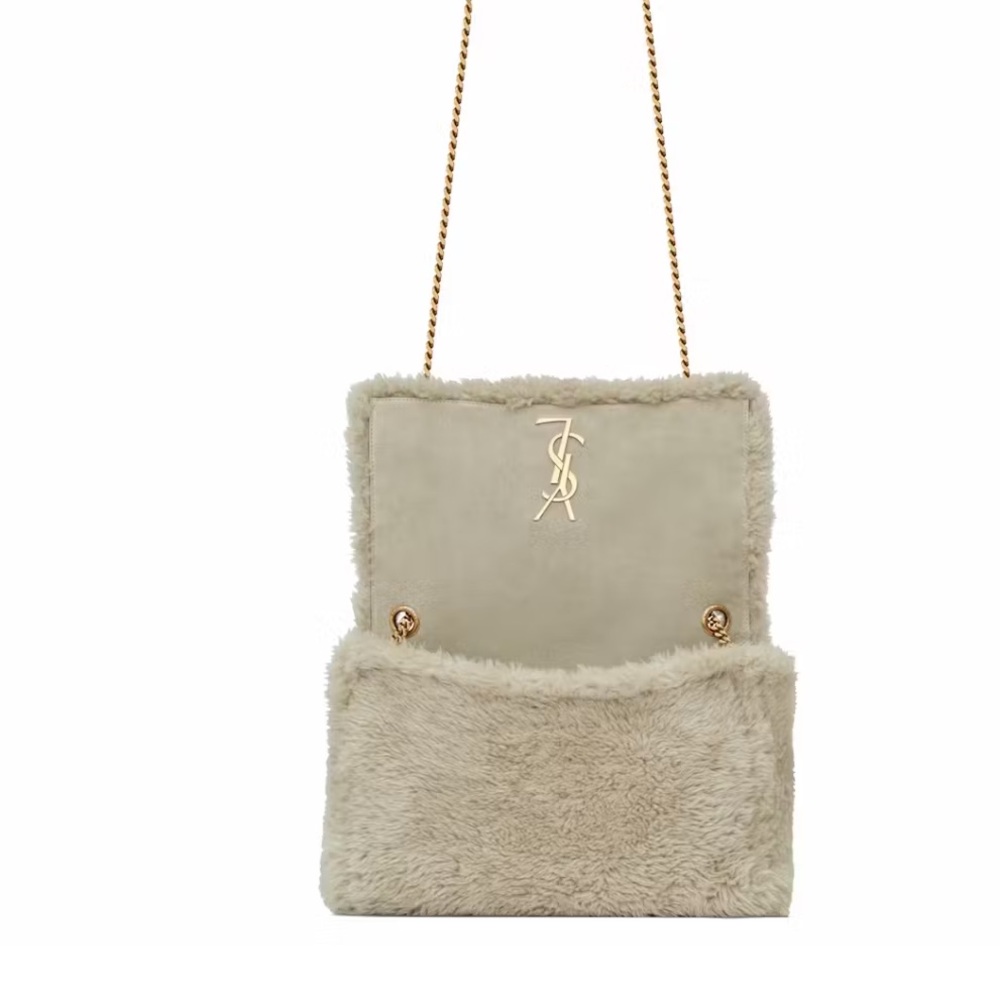 NWT Saint Laurent Kate Supple/Reversible Suede Chain Bag - Picture 3 of 4